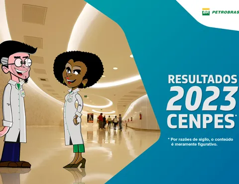 Personagens para evento “Resultados 2023 CENPES”