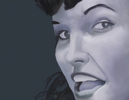 Retrato de Bettie Page